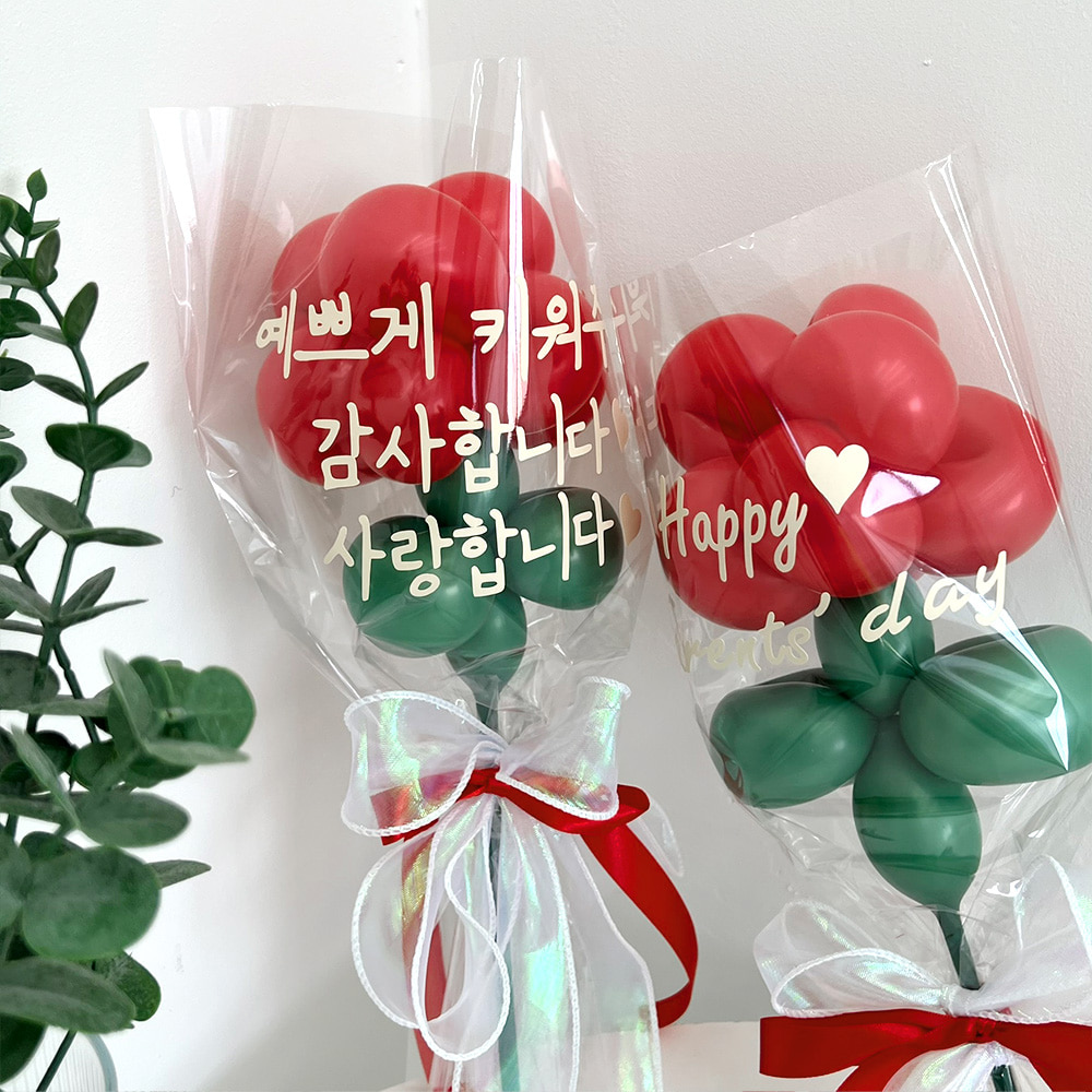 DIY 카네이션 꽃송이 세트 꽃풍선 by파티아일랜드